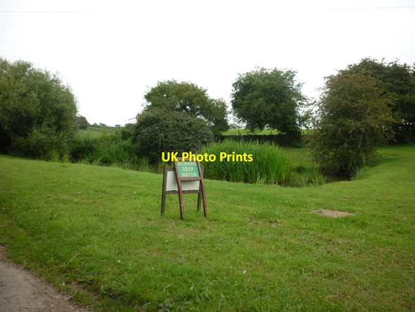 Photo 6"x4" The village pond, Brearton Brearton c2011