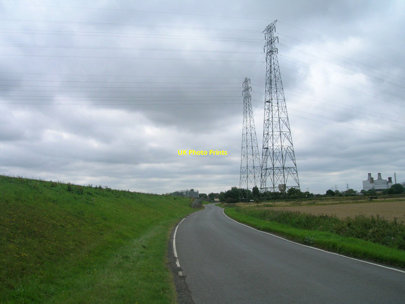 Photo 6"x4" B1392 towards Keadby Keadby c2011