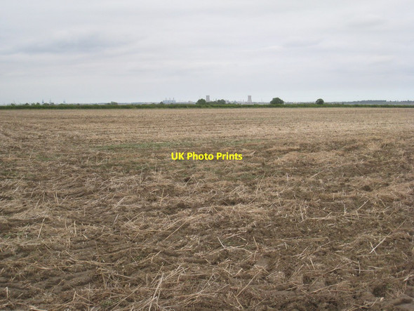 Photo 6"x4" View across Halton Marshes East Halton c2011