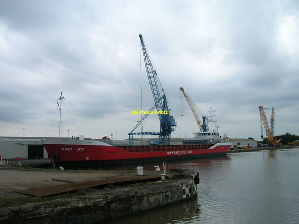 Photo 6"x4" Goole West Dock Goole c2011