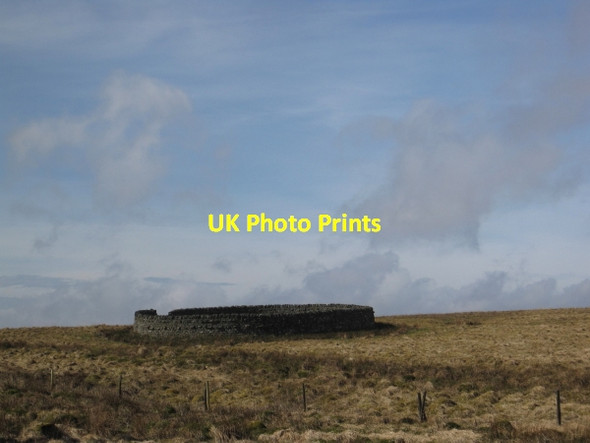 Photo 6"x4" Sheepfold near Watson's Wall Greystead c2011
