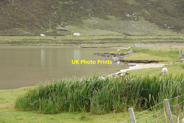 Photo 6"x4" Tidal pond at Taobh Tuath Taobh Tuath c2011