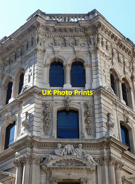 Photo 6"x4" Detail of 39-40 Lombard Street (2) London c2011