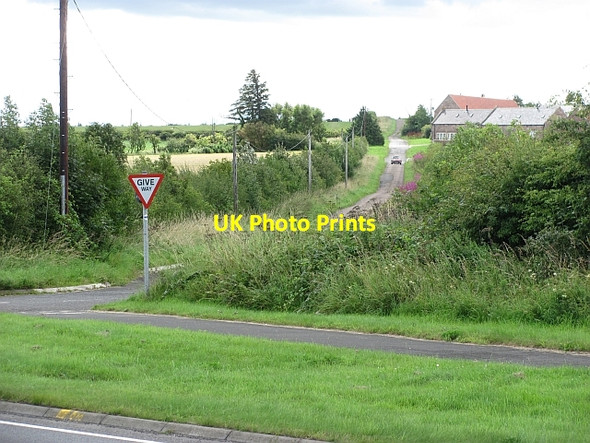 Photo 6"x4" Minor road, Mount Hooley Beal\/NU0642 c2011