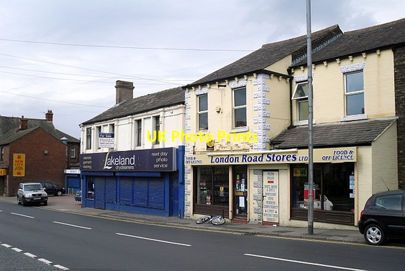 Photo 6"x4" Lakeland dry cleaners and London Road Stores Carlisle c2011