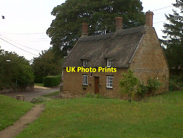 Photo 6"x4" Thatched cottages on Church Lane, Ridlington Ridlington\/SK8402 c2011