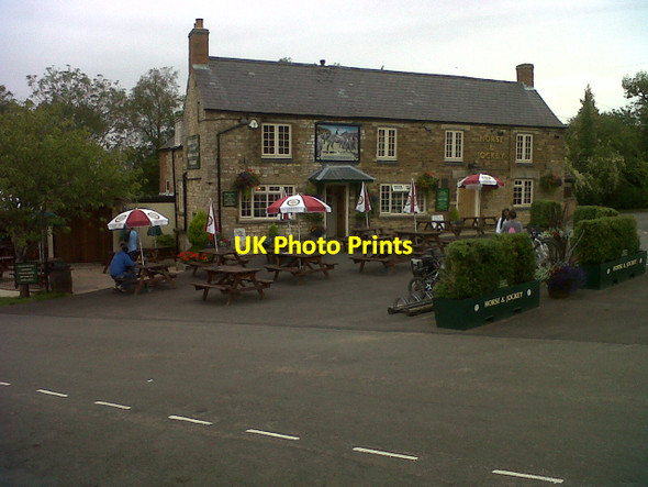 Photo 6"x4" The Horse and Jockey at Manton Manton\/SK8804 c2011