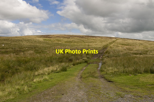 Photo 6"x4" Moorland track to Easington fell Easington\/SD7050 c2011
