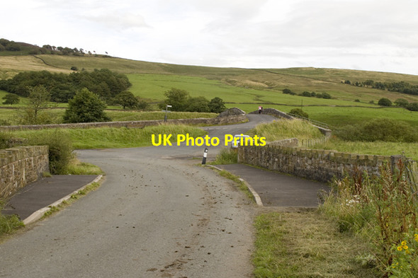 Photo 6"x4" Road junction at Burholme Bridge Whitewell\/SD6546 c2011