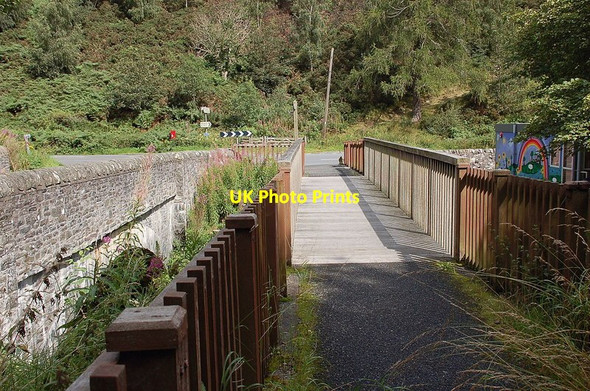 Photo 6"x4" Pedestrian and road bridges, Caddonfoot Caddonlee c2011