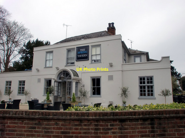 Photo 6"x4" The Spring Tavern, London Road, Ewell West, Surrey Ewell c2011