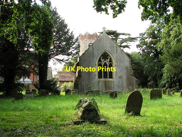 Photo 6"x4" St Peter's church in Thorington Thorington c2011