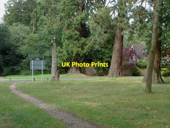 Photo 6"x4" Heatherside, Wellingtonia Avenue Camberley c2011
