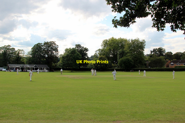 Photo 6"x4" Cricket Match, Marlow, Buckinghamshire Marlow\/SU8586 c2011