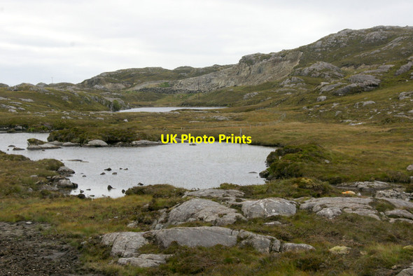 Photo 6"x4" Un-named loch between the Lochs of na Creige Glaise and n-Aibhne Gairbhe Ceann a Bh\u00e0igh\/NG1193 c2011