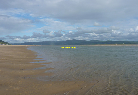 Photo 6"x4" Incoming tide in the Dyfi estuary Aberdyfi c2011