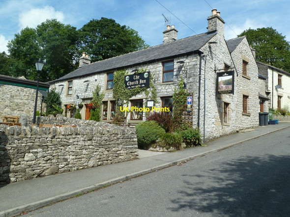 Photo 6"x4" The Church Inn Chelmorton c2011