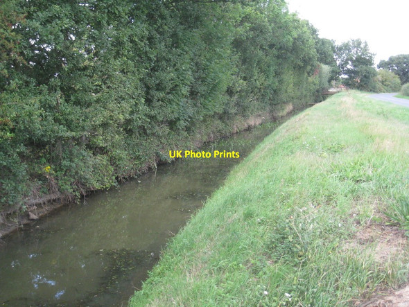 Photo 6"x4" Dyke alongside Drinsey Nook Lane Broadholme\/SK8974 c2011