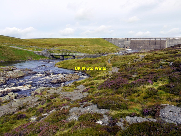Photo 6"x4" River Tees above Cauldron Snout Cauldron Snout c2011
