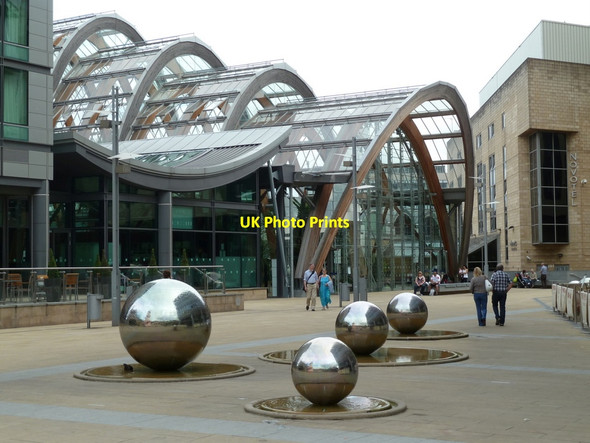 Photo 6"x4" Approaching the Winter Garden Sheffield\/SK3587 c2011