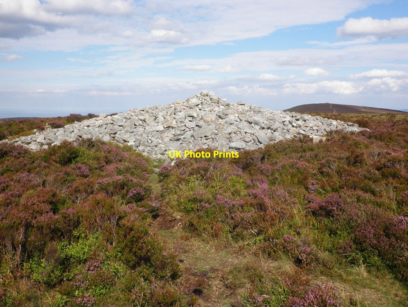 Photo 6"x4" Cairn, on Little Rowbarrow Codsend c2011