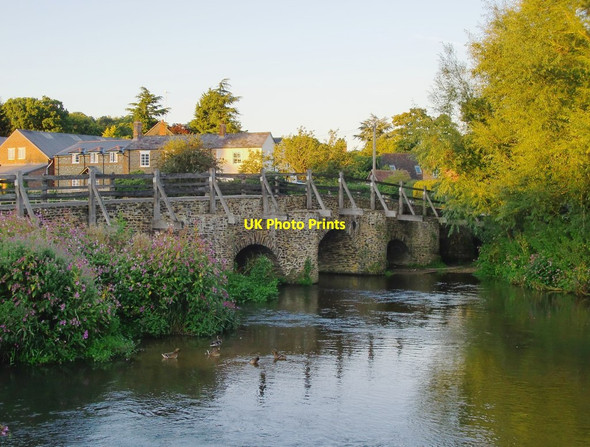 Photo 6"x4" The Packhorse Bridge, Tilford Tilford c2011