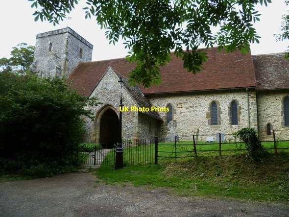 Photo 6"x4" The church at Edburton Edburton c2011