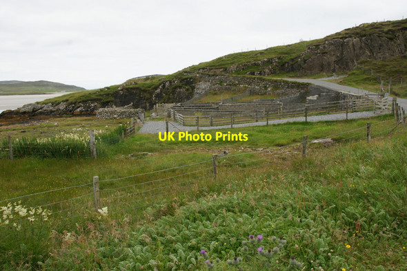 Photo 6"x4" Sheep pens near Losgaintir Losgaintir c2011