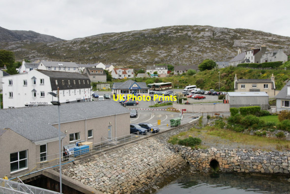 Photo 6"x4" Pier Road, Tarbert, from the ferry Direcleit c2011