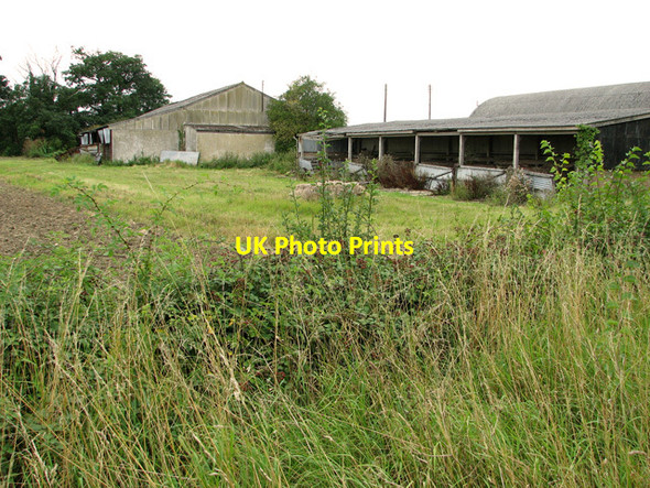 Photo 6"x4" Sheds at Manor Farm, Cole's Green Framlingham c2011