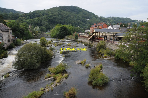 Photo 6"x4" River Dee at Llangollen Llangollen c2011