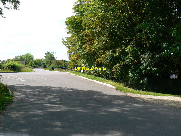 Photo 6"x4" B4696 Ashton Road from Swan Lane west of Leigh Derry Fields c2011