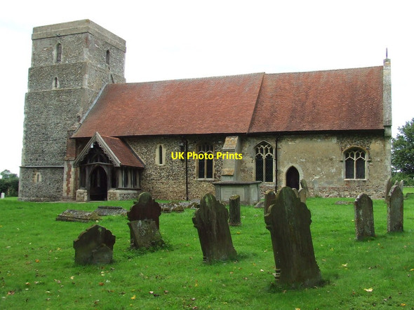 Photo 6"x4" St Catherine Ringshall Ringshall\/TM0452 c2011