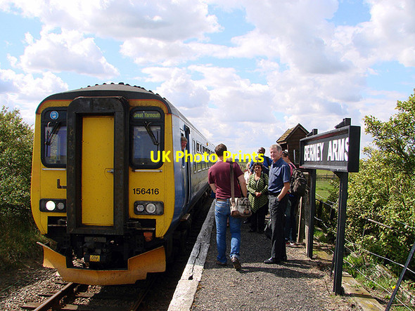 Photo 6"x4" Berney Arms Station loses its reputation as the quietest railway station in England! Burgh Castle\/TG4804 c2011