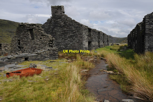Photo 6"x4" Barracks at Rhosydd Quarry Tanygrisiau c2011