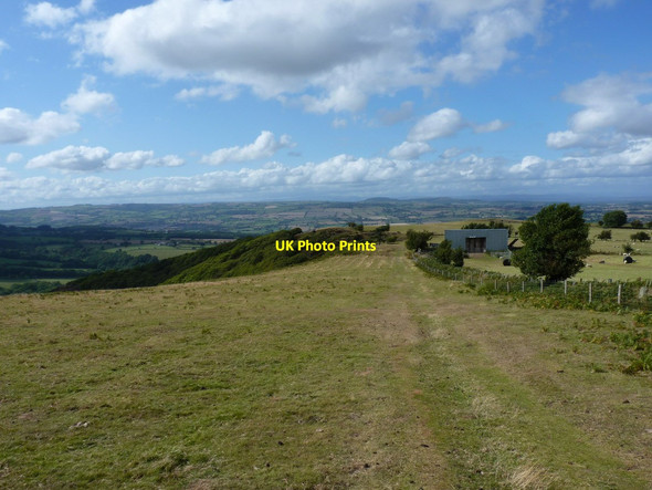 Photo 6"x4" Footpath towards Snailbeach Crowsnest\/SJ3601 c2011