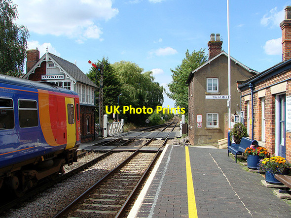 Photo 6"x4" Heckington Station Great Hale c2011