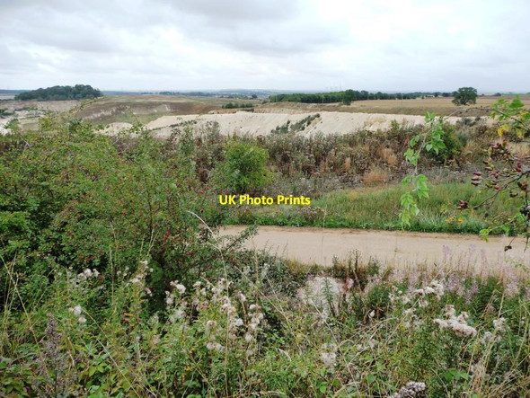 Photo 6"x4" Track to Barnsdale Bar Quarry Skelbrooke c2011