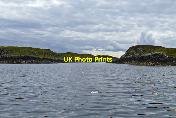 Photo 6"x4" The channel between Eilean M\u00c3\u00b2r and Eilean Dubh Colbost c2011