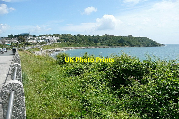 Photo 6"x4" Above Castle Beach Falmouth c2011