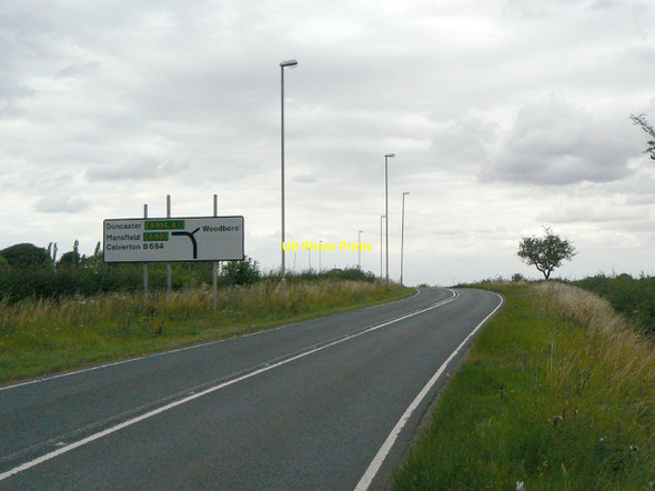 Photo 6"x4" Approach to Woodborough turn Arnold\/SK5945 c2011