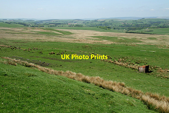 Photo 6"x4" Farmland at Great Hill Boreland\/NY1791 c2008