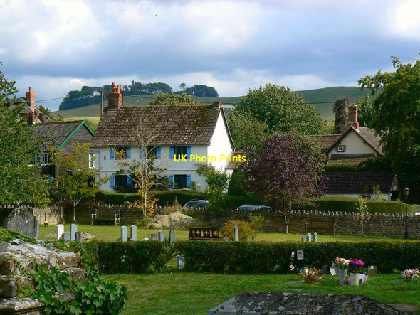 Photo 6"x4" View south from the Church of St James, Cherhill Cherhill c2011