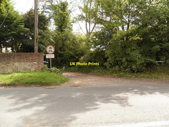 Photo 6"x4" Minor road joining the A272, Ansty, West Sussex Ansty\/TQ2923 c2011