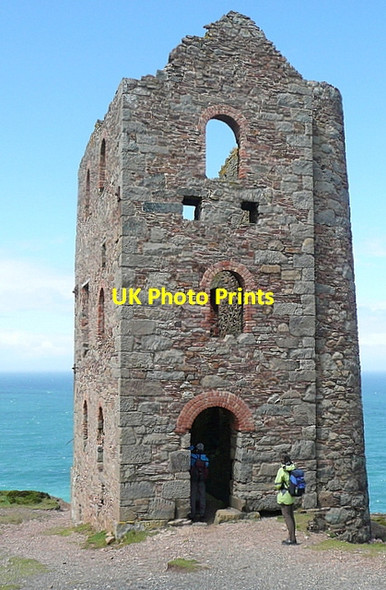 Photo 6"x4" Wheal Coates Higher Bal c2011