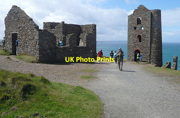 Photo 6"x4" Wheal Coates Higher Bal c2011