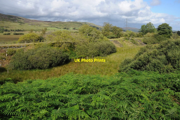 Photo 6"x4" Dismantled railway below Clogwyn Maen Grugog Pont Rhyd-y-fen c2011