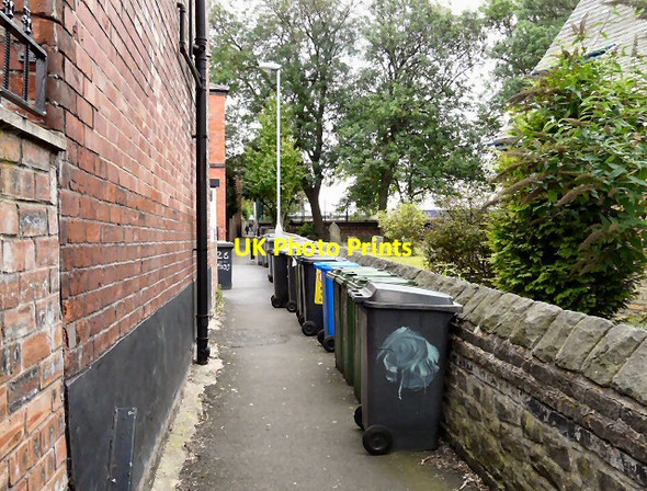 Photo 6"x4" Wheelie bins in Tinker's Passage Hyde\/SJ9494 c2011