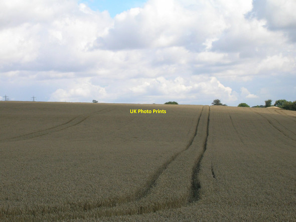 Photo 6"x4" Farmland near Upper Whiston Ulley c2011