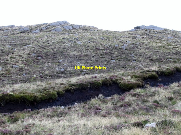 Photo 6"x4" The summit ridge of Ben Crom Kilcoo c2011